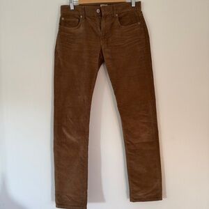 J-Crew 484 Slim Fit Corduroy Pants 29/32